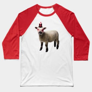 Real Cult of the Lamb Lamb Baseball T-Shirt